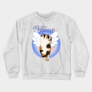 Stay Pawsitive Crewneck Sweatshirt